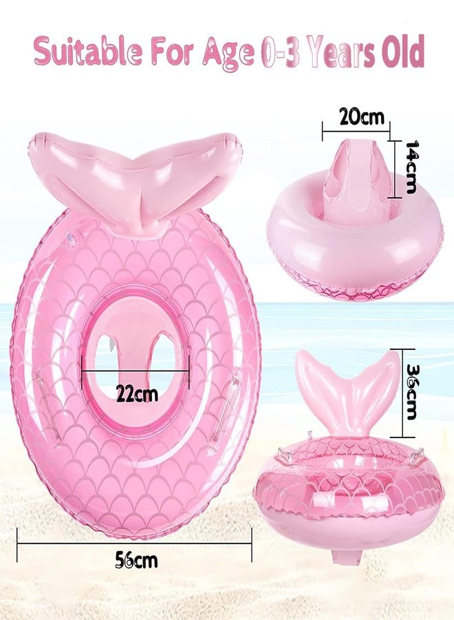 Plexaris عوامة سباحة للأطفال من بليكساريس، عوامات حمام سباحة للأطفال من عمر 0-3 سنوات، عوامة مزودة بمقعد أمان للأطفال ومقبض، ألعاب عائمة على شكل طوف - Image 2